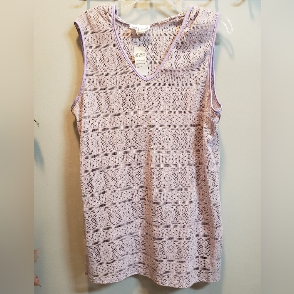 Sand & Spirit NWT Hooded Beach Cover-up